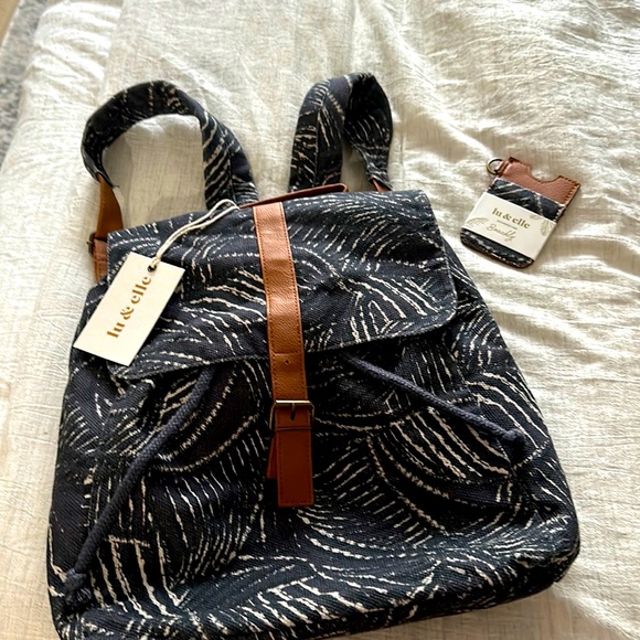 Lu & Elle Backpack + Card Holder - Picture 1 of 6